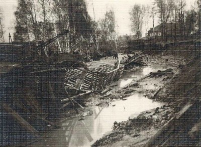 прорыв плотины Большого Кирсинского пруда 1963.jpg